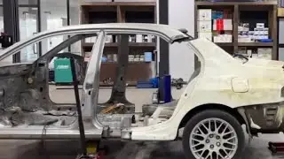 Building a Mitsubishi Lancer Evo 9 from a Lancer in 30 minutes