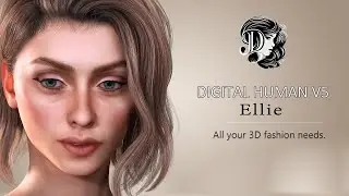 CC3/CC4 iClone7/iClone8-Ellie Digital Human V5