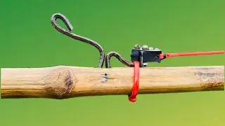 DIY Slingshot - Unique and Powerful Bamboo Slingshot #handmade #amazing #diy #craft