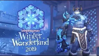 Overwatch - ALL 2019 WINTER WONDERLAND SKINS AND ITEMS!
