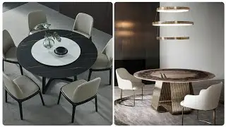 HOME DECOR DINNING TABLE WITH MARBLE TOP DESIGNS 2022 | ITALIAN MARBLE TOP DINING TABLE DESIGNS