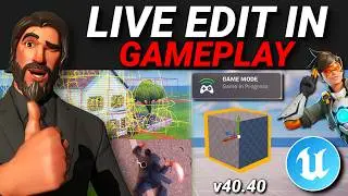 LIVE EDIT in Game, Free Cam, QOL Updates & More in Fortnite Creative/UEFN! (Update v40.40)