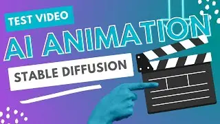 AI Animation test with ControlNet in Stable Diffusion