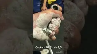 Закрытие эспандера Captain Of Crush2,5 нагрузкой 58 СХР И 87 кг соответственно. 