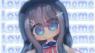 Love taste meme | bl00d warning | Gacha club | Danganronpa