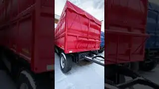 Прицеп бортовой 878532 для перевозки сыпучих грузов готов к отъезду к заказчику!