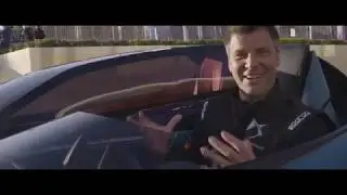 Driving the extraordinary DS X E-Tense concept car