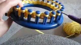 How To: Cast on and knit using a circular loom