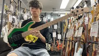 Alusonic / Django Deluxe 4 JM Natural - Chloro Green【Test Play】