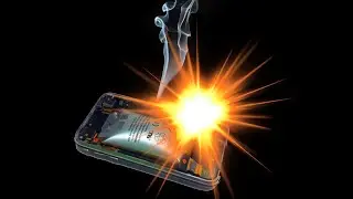 Como NO arreglar una bateria de celular inflada - explotandola!