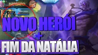 NOVO PATCH: HERÓI PHOVEUS + FIM DA NATÁLIA!! - MOBILE LEGENDS