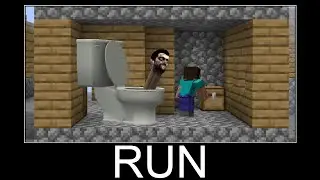 Skibidi Toilet in Minecraft wait what meme part 12