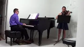 Jade Maria and Braeden Duncan Play Saint-Saëns: The Swan