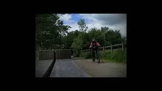 Henry's world on the Padiham Greenway.
