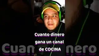 ✅Cuanto Dinero Gana un Canal de COCINA en YOUTUBE? 🤑🔥