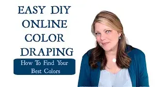 Easy DIY online color draping