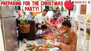 Preparing For The Christmas Party - vlogmas 18