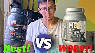 Muscleblaze Biozyme Performance Whey Protein VS Muscleblaze Biozyme Whey PR Comparison