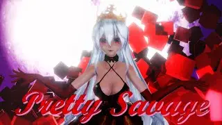 ≡MMD≡ Yowane Haku - Pretty Savage / Blackpink [4KUHD60FPS][Eng sub]