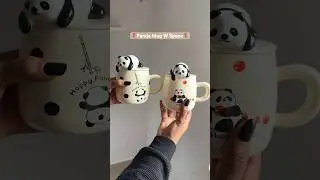 Panda Mug 🌷✨#panda #trendingshorts #trending