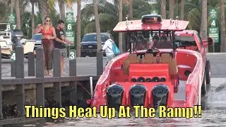 It's Summer Time At The Ramp!! | Miami Boat Ramps | 79th St
