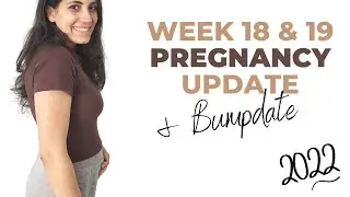 Week 17 - 19 Pregnancy Update & Bumpdate