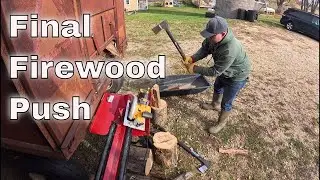 Rain is Coming: Time to Finish Up the Wood Wagon Before Snow Starts Flying