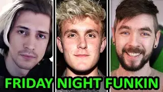 xQc Speaks Out About This | Jake Paul Fight, James Charles, Leafy Banned, Friday Night Funkin'