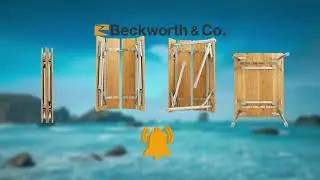 Check out this Ultimate Outdoor Bamboo Portable Folding Table!