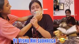 vishu Ne Dur Rhte huwe bhi Pyara sa Birthday Surprise diya 😘 | long distance partner | vishu aly