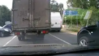 Пятницкое шоссе, 2 встречки в минуту..