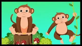 Beş Küçük Maymun - Okul Öncesi Şarkılar, Eğitici Çocuk Şarkıları