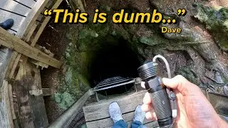Crawling Through A 2000 Year Old Lava Tube Created By Mount St. Helens