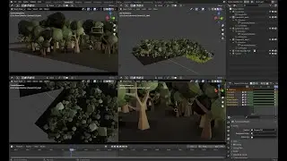 Virtual Cameras for Blender 2.92 : Reviewing three takes after capture