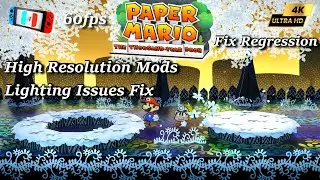 Paper Mario: The Thousand-Year Door Switch ~Fix Regression | Ryujinx PR | 4K 60PFS