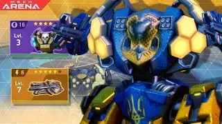 AEGIS with Disc Launcher 8 in Action | Mech Arena Gameplay