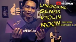 Unboxing senar biola/violin murah untuk pemula
