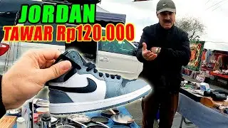 Pasar Bekas AMERIKA Tawar Sepatu Jordan Murah Rp120.000
