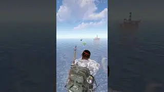they tried to HOMING MISSILE me #rust #gaming #shorts