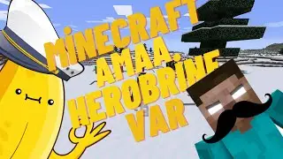 Minecraft ama Herobrine Var - Amacımız Oyunu Bitirmek!