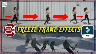 Super Cool Freeze Frame Effect In Filmora X Tutorial