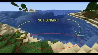 Minecraft But We Cant See Our Hotbar