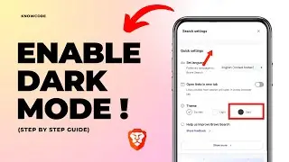 How to enable Dark mode on Brave android | Enable Dark mode on Brave