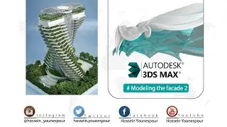 3Dstudio MAX TUTORIAL: how to Modeling the facade in 3DstudioMAX !