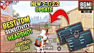 NEW 2.1/ 2.2 UPDATE🔥 BEST TDM HEADSHOT SENSITIVITY CODE + CONTROL SETTINGS | TDM HEADSHOT TRICKS