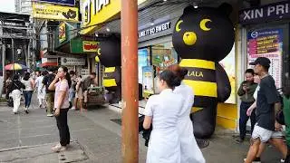 Bustling Manila: Walking Tour of Recto and Morayta Streets [4K]