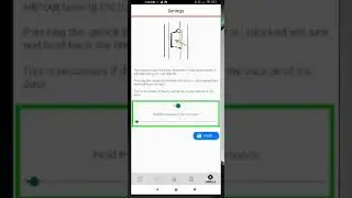 Calibration of locks that returns to locked when released