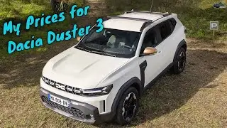 2024 Dacia Duster Expression & Essential Prices