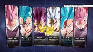 XV2 - Requested match (PC): Vegeta UE SSJ3/Majin SSJB2/Black SSJR2 vs Goku UI SSJ3/SSJB2/Black SSJR2