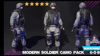 Unreal Engine - Asset Show Off : Modern Soldier Camo Pack from Starlight Arts